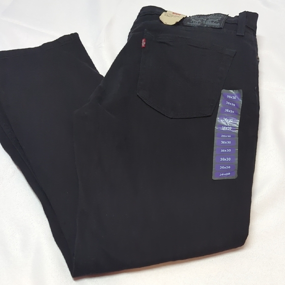 Levi's 511  Slim Fit Black Jeans - Picture 1 of 6